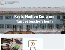 Tablet Screenshot of kmz-tbb.de